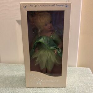 KEEPSAKE the Label Green Fairy Doll with Leaf Skirt